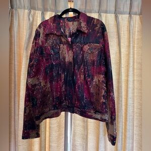 Notations Multicolor Patterned Shirt